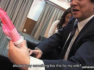 Slutty Japanese lady fucked by her daddy